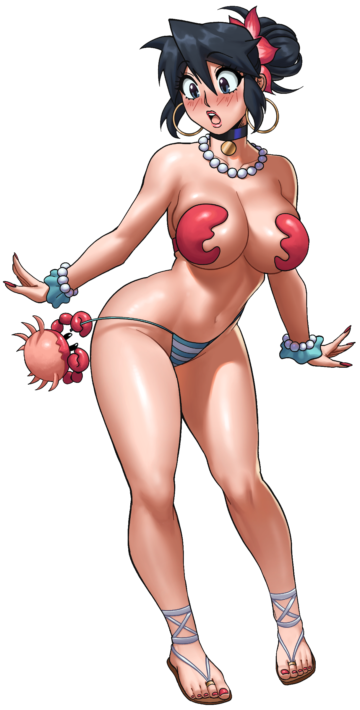 CRAB QUEEN LUCIA STICKER! (ECHOSABER)