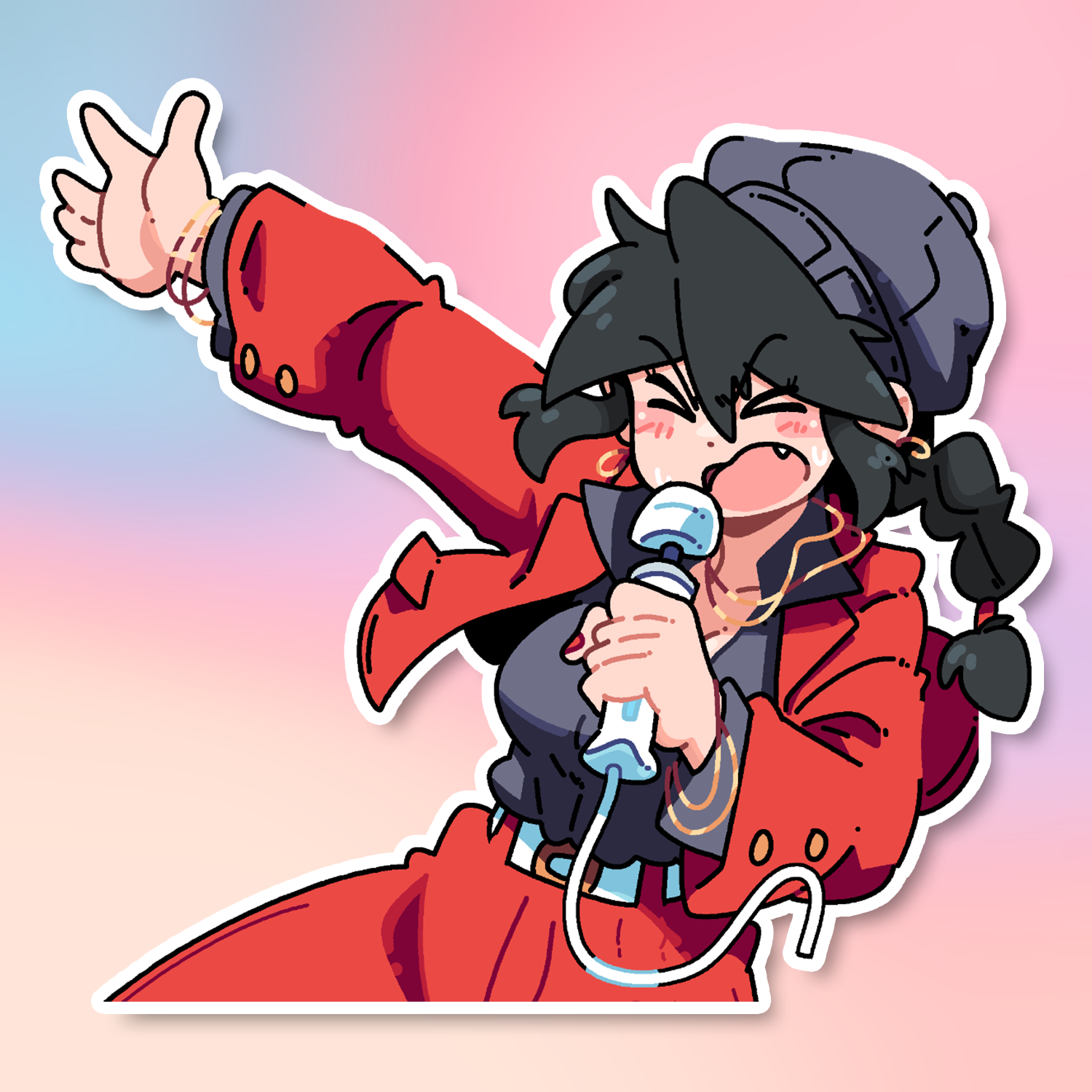 LUCIA SINGING STICKER! (BRYCE AND SCOTT)