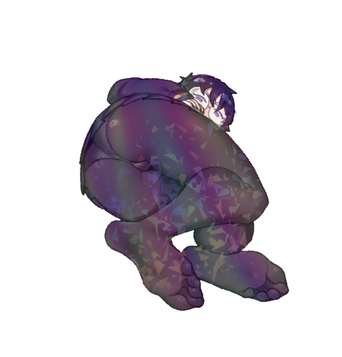 LUNA BUTT STICKER! (DIF)