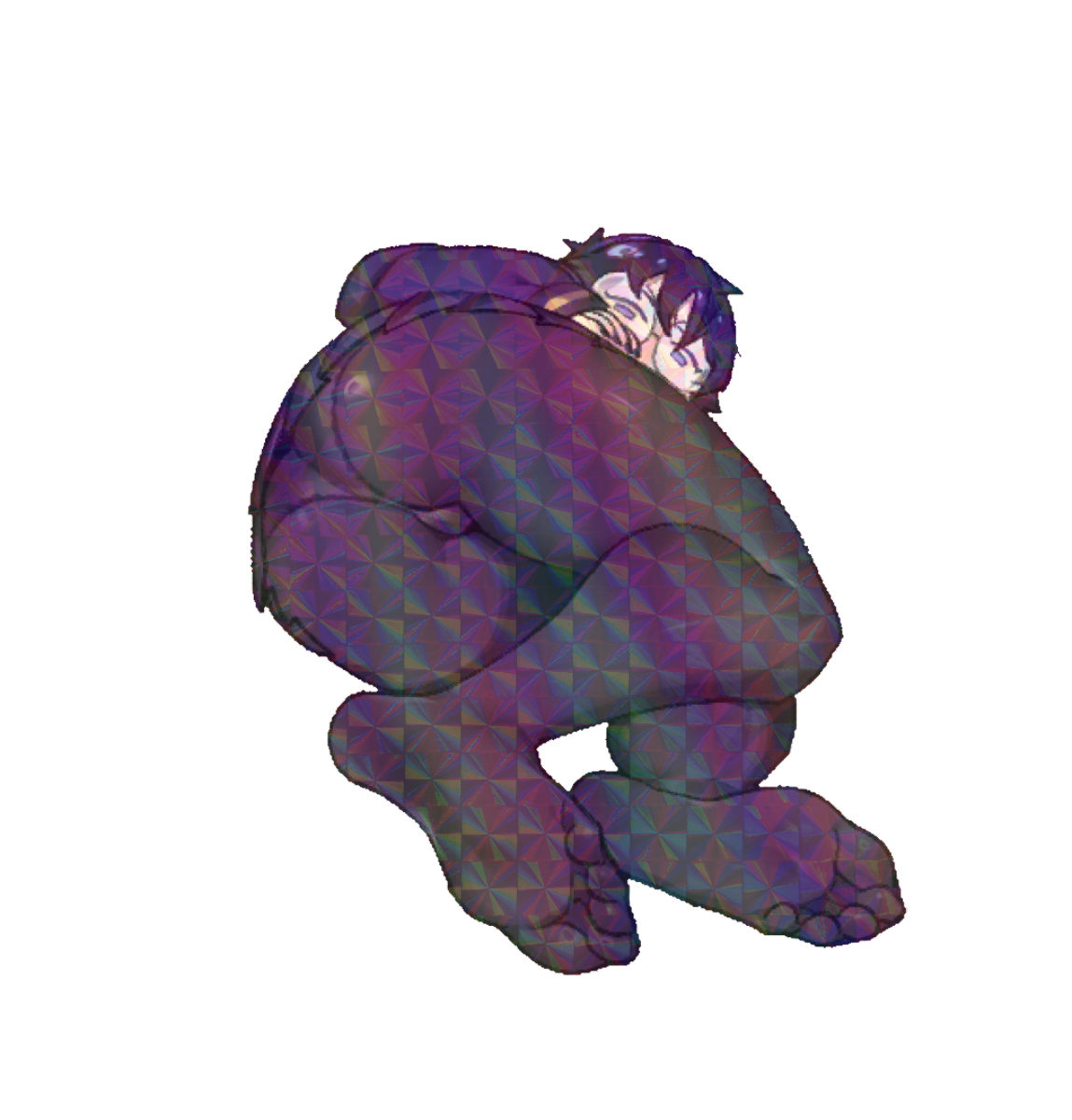 LUNA BUTT STICKER! (DIF)
