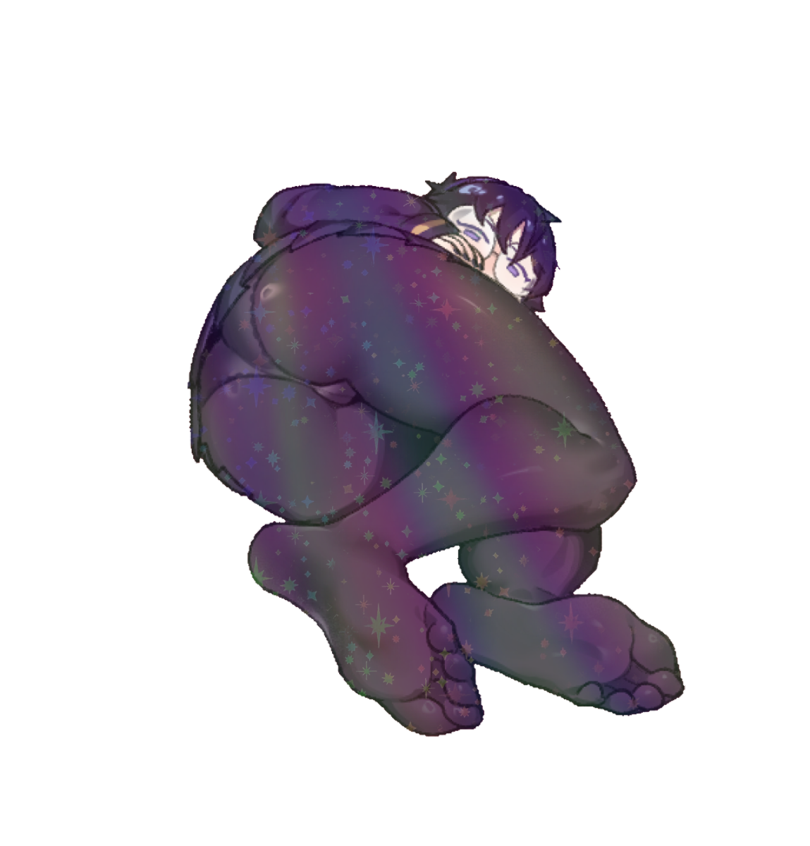LUNA BUTT STICKER! (DIF)