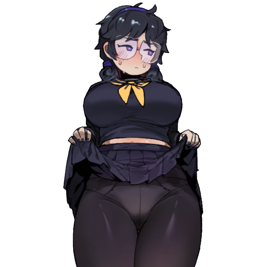LUNA SKIRT PULL STICKER! (DIF)