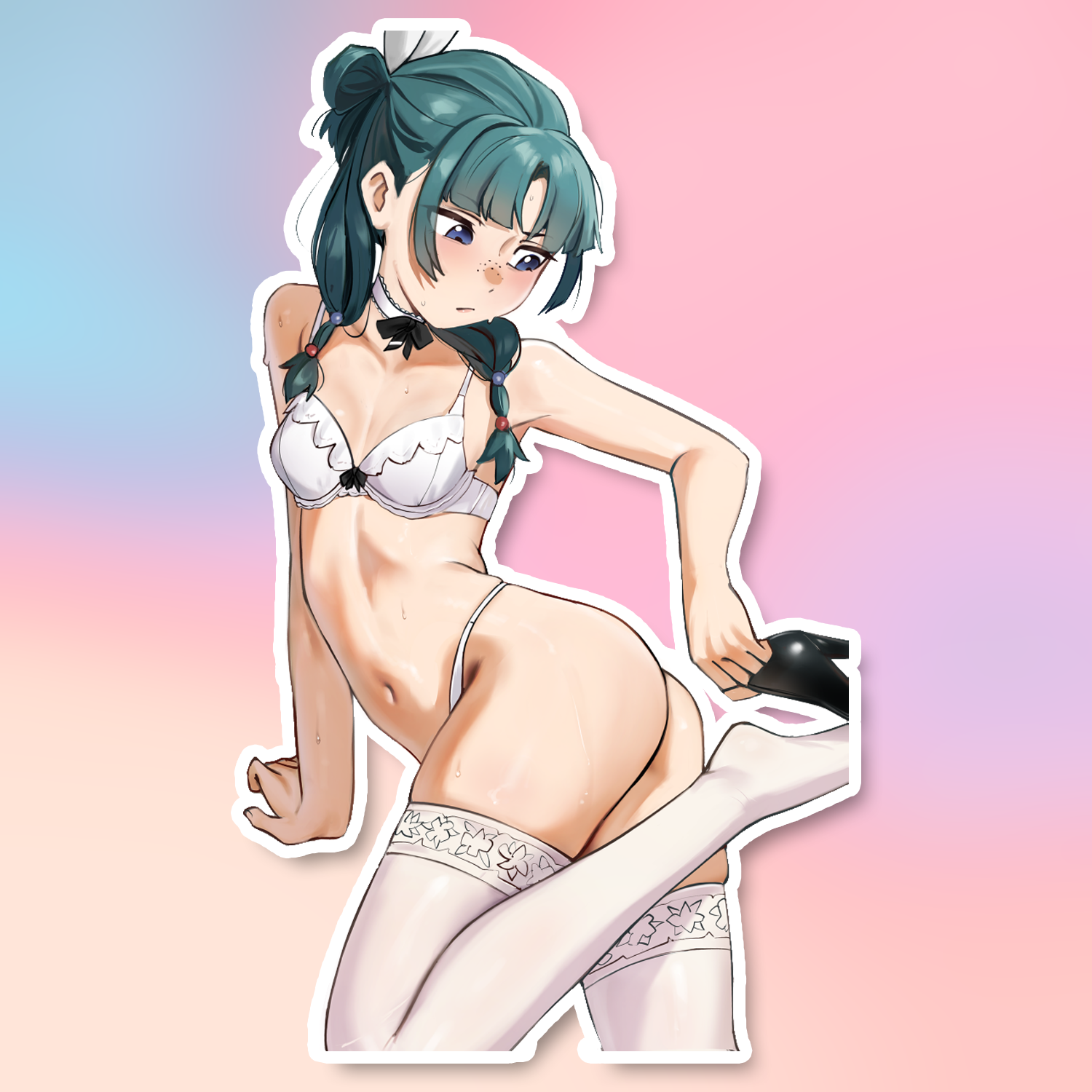 MAO UNDIES STICKER! (WALIGNER)