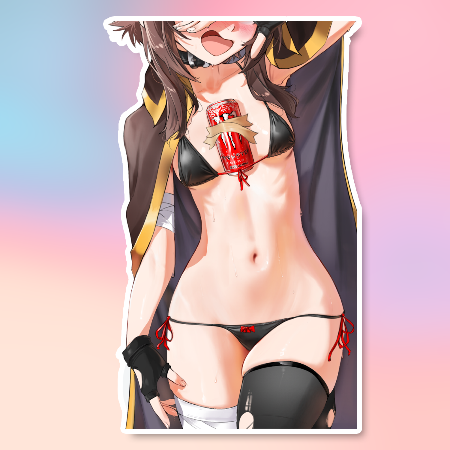 MEGUMI BIKINI STICKER! (WALIGNER)