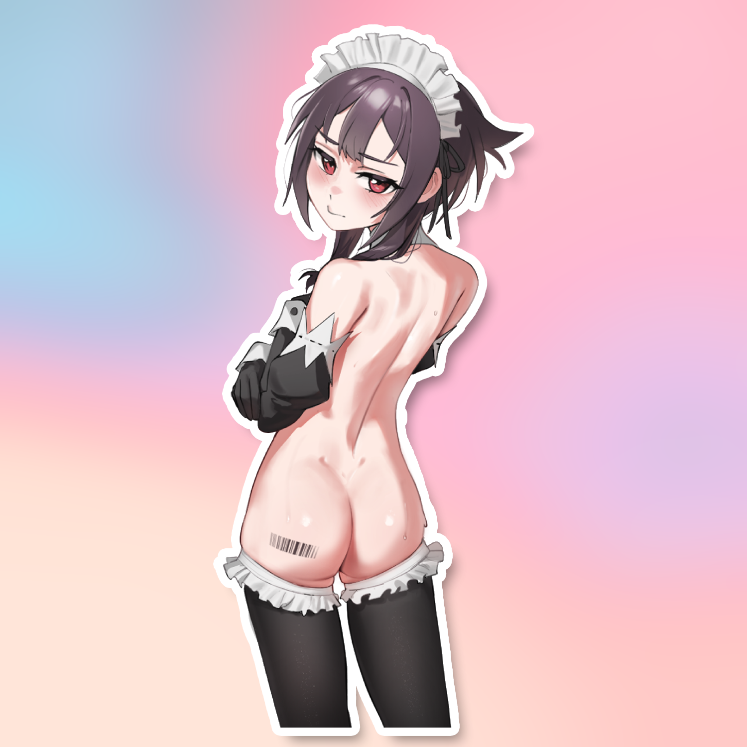 MEGUMIN MAID BUTT STICKER! (WALIGNER)