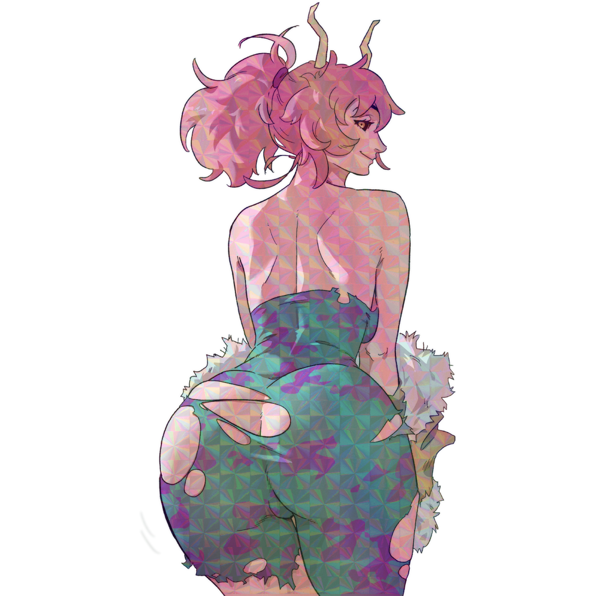MINA BENDING OVER STICKER! (DASHI)