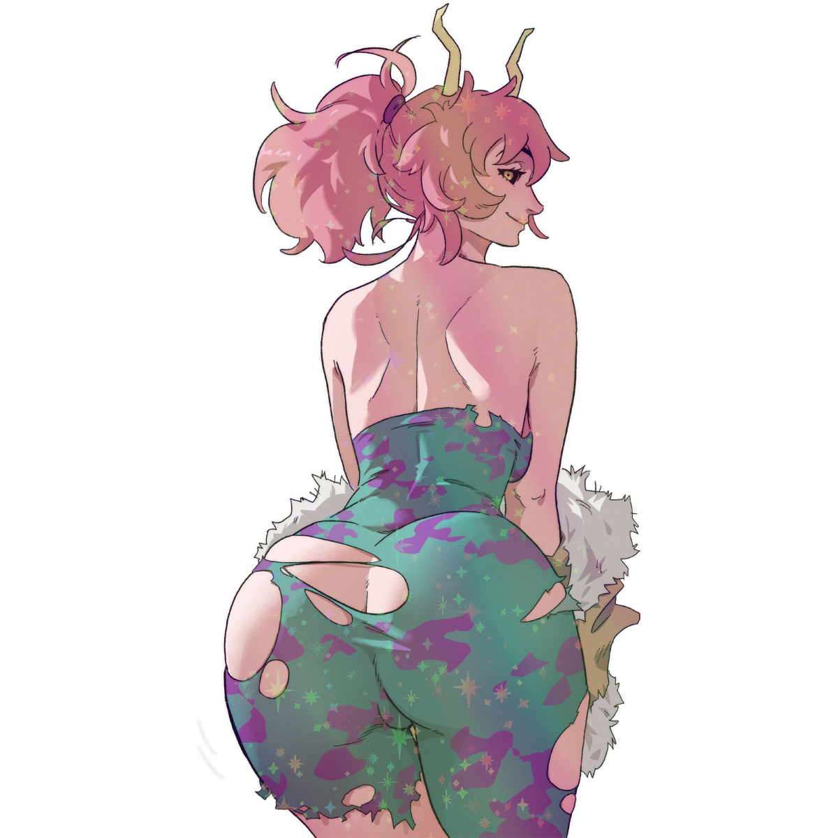 MINA BENDING OVER STICKER! (DASHI)