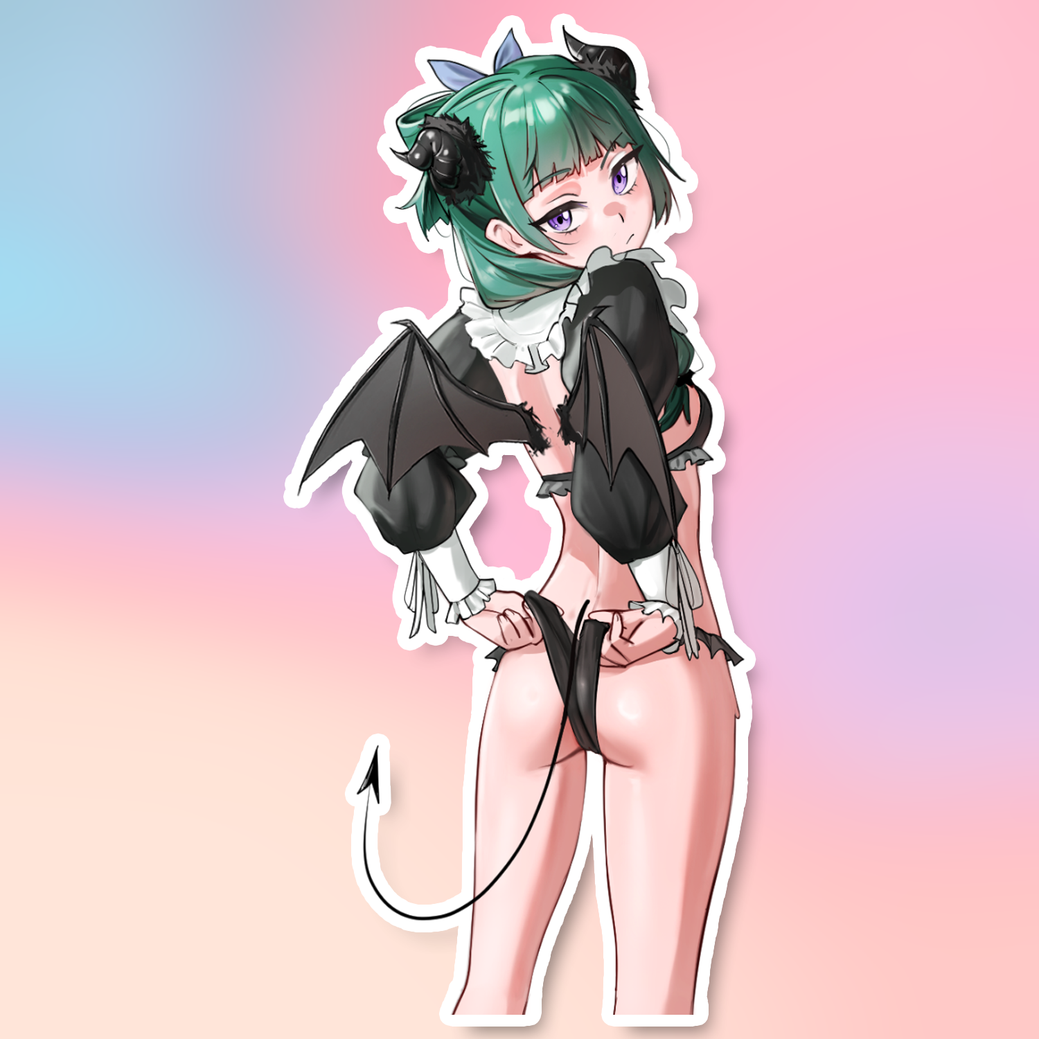 MAOMAO SUCCUBUS STICKER! (WALIGNER)