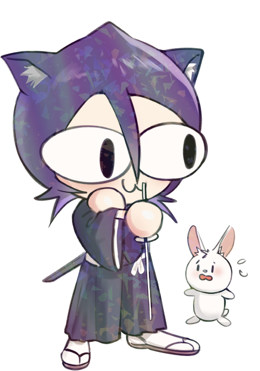 NEKO RUKIA CHIBI #2 STICKER (WALIGNER)