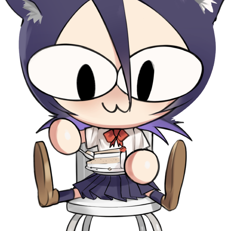 NEKO RUKIA CHIBI #3 STICKER! (WALIGNER)