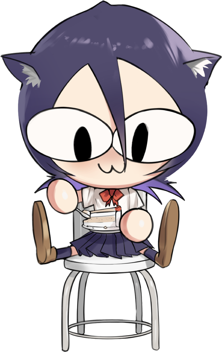 NEKO RUKIA CHIBI #3 STICKER! (WALIGNER)