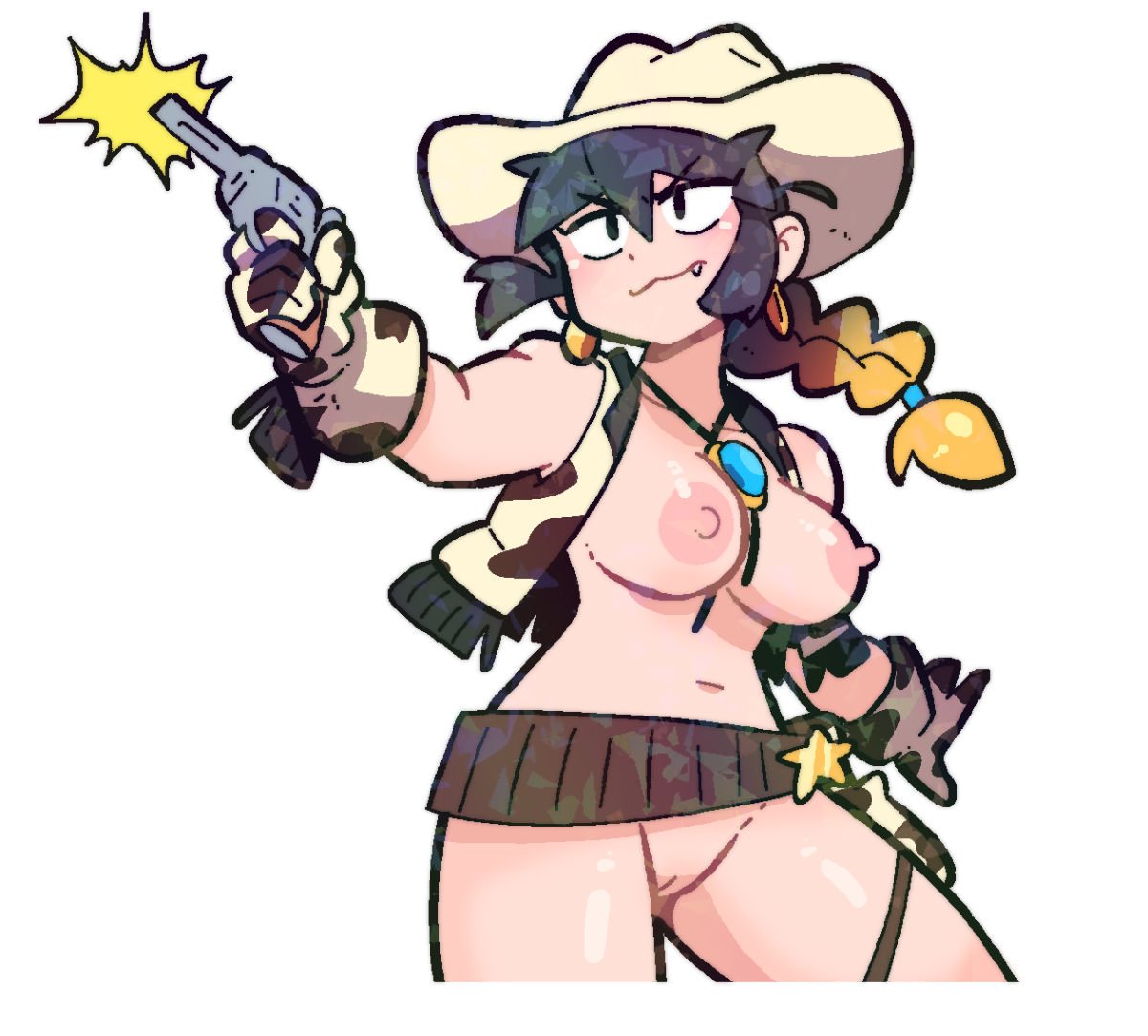 LUCIA BANG BANG COWBOY STICKER! (BRYCE AND SCOTT)