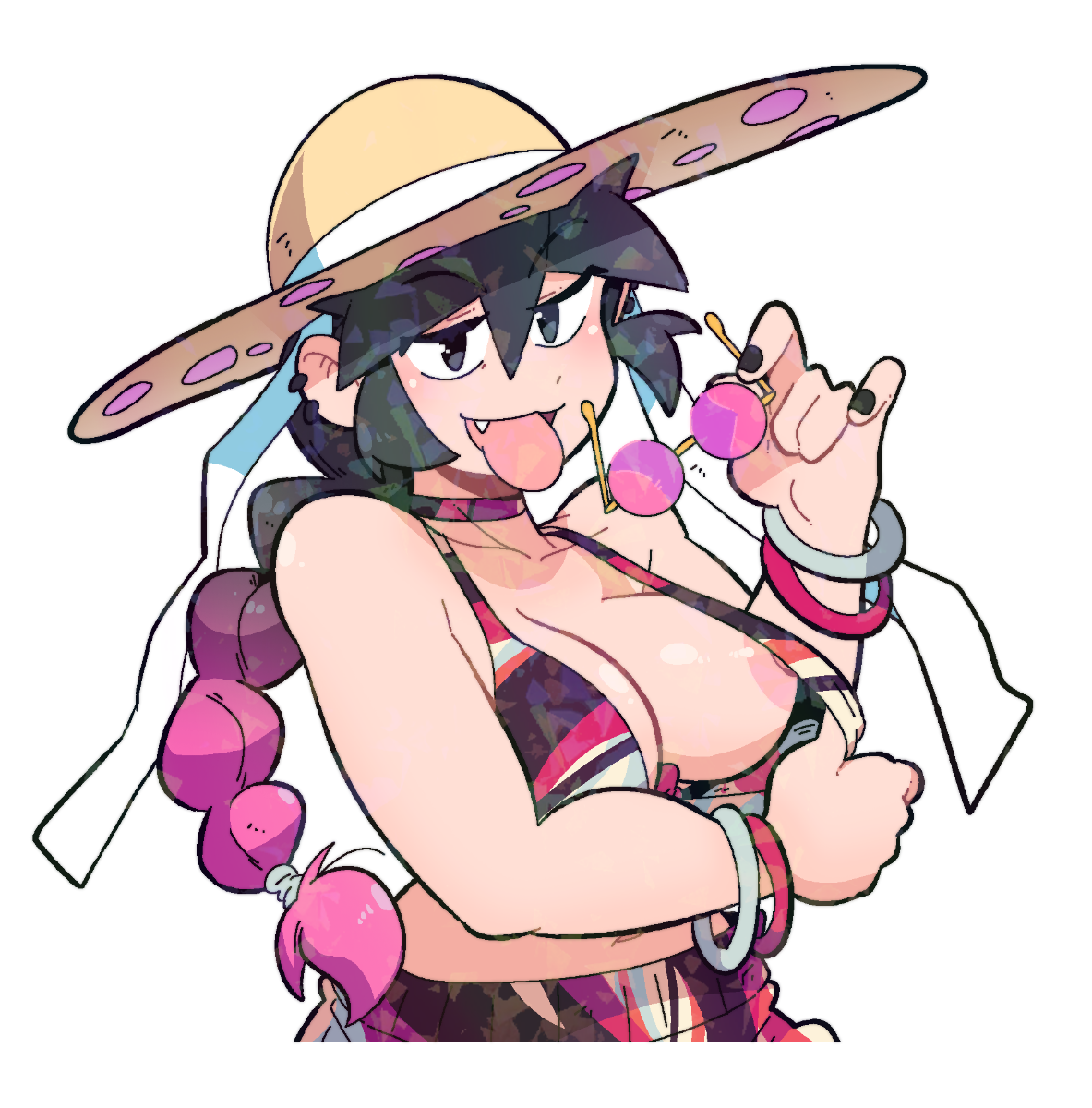LUCIA TONGUE OUT STICKER! (BRYCE AND SCOTT)
