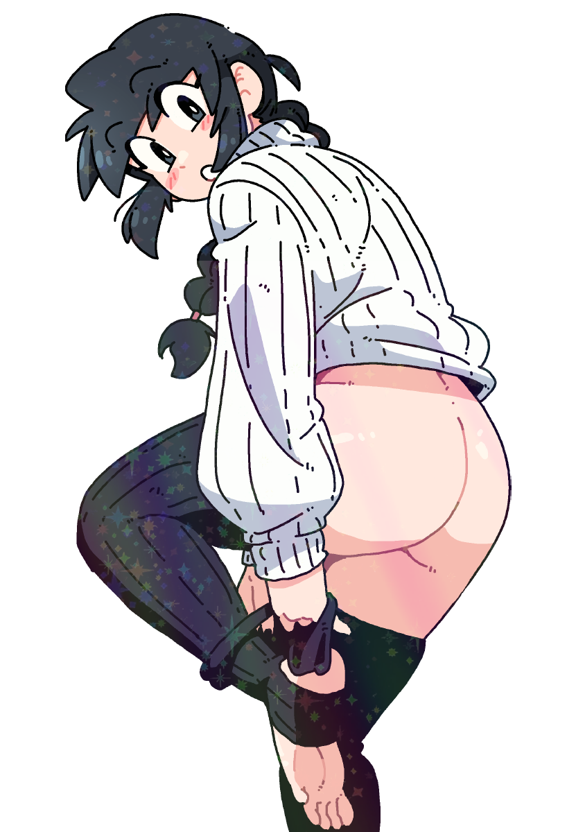LUCIA BUTT OUT STICKER! (BRYCE AND SCOTT)