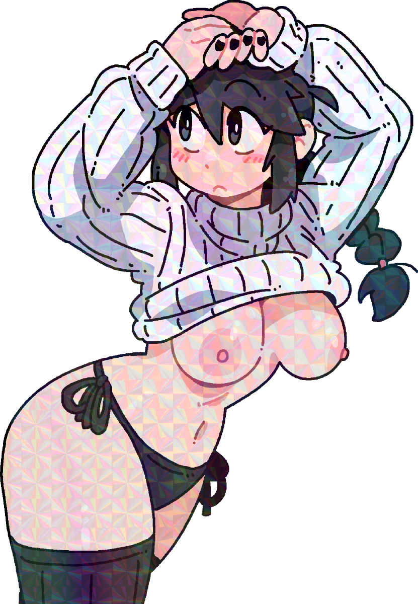 LUCIA GRAY SWEATSHIRT STICKER! (BRYCE AND SCOTT)
