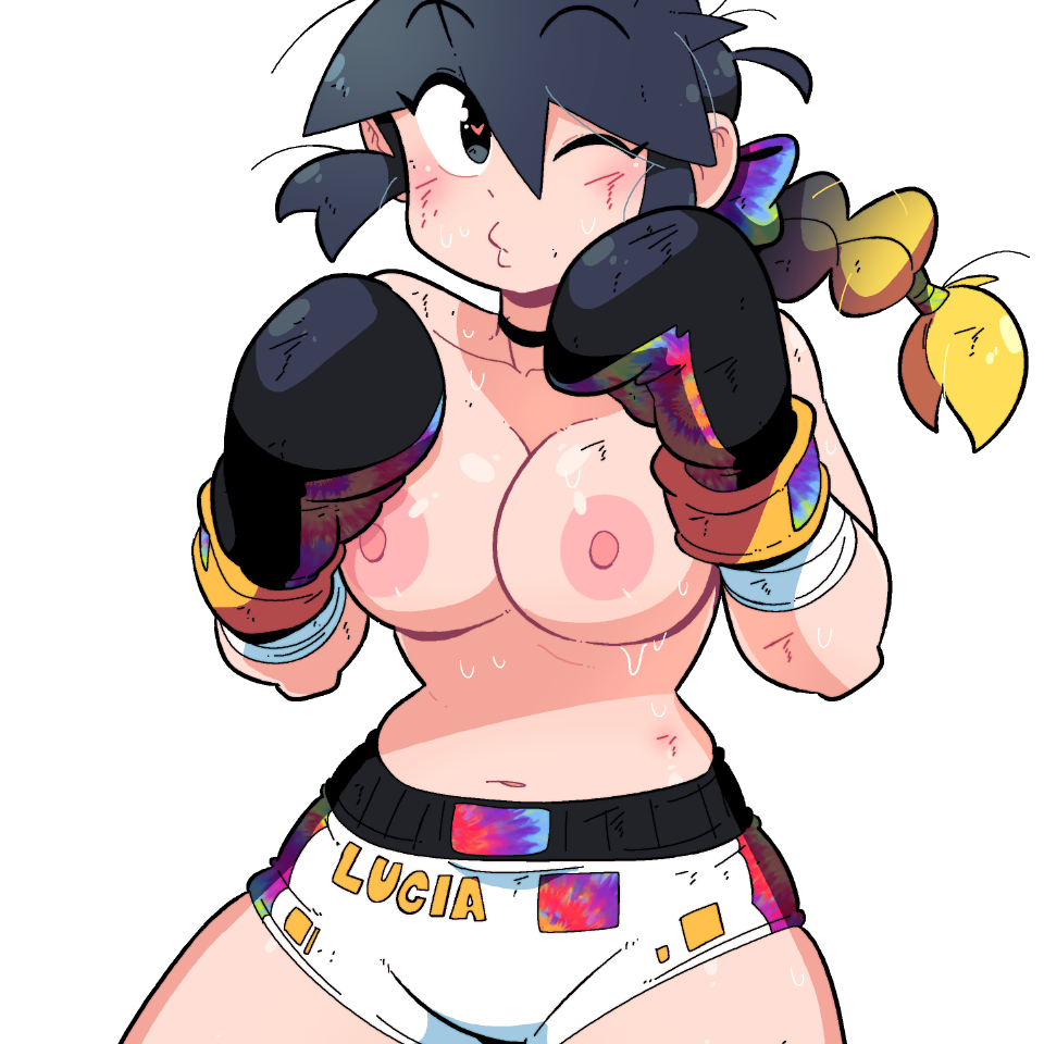 LUCIA BOXER STICKER! (BRYCE AND SCOTT)