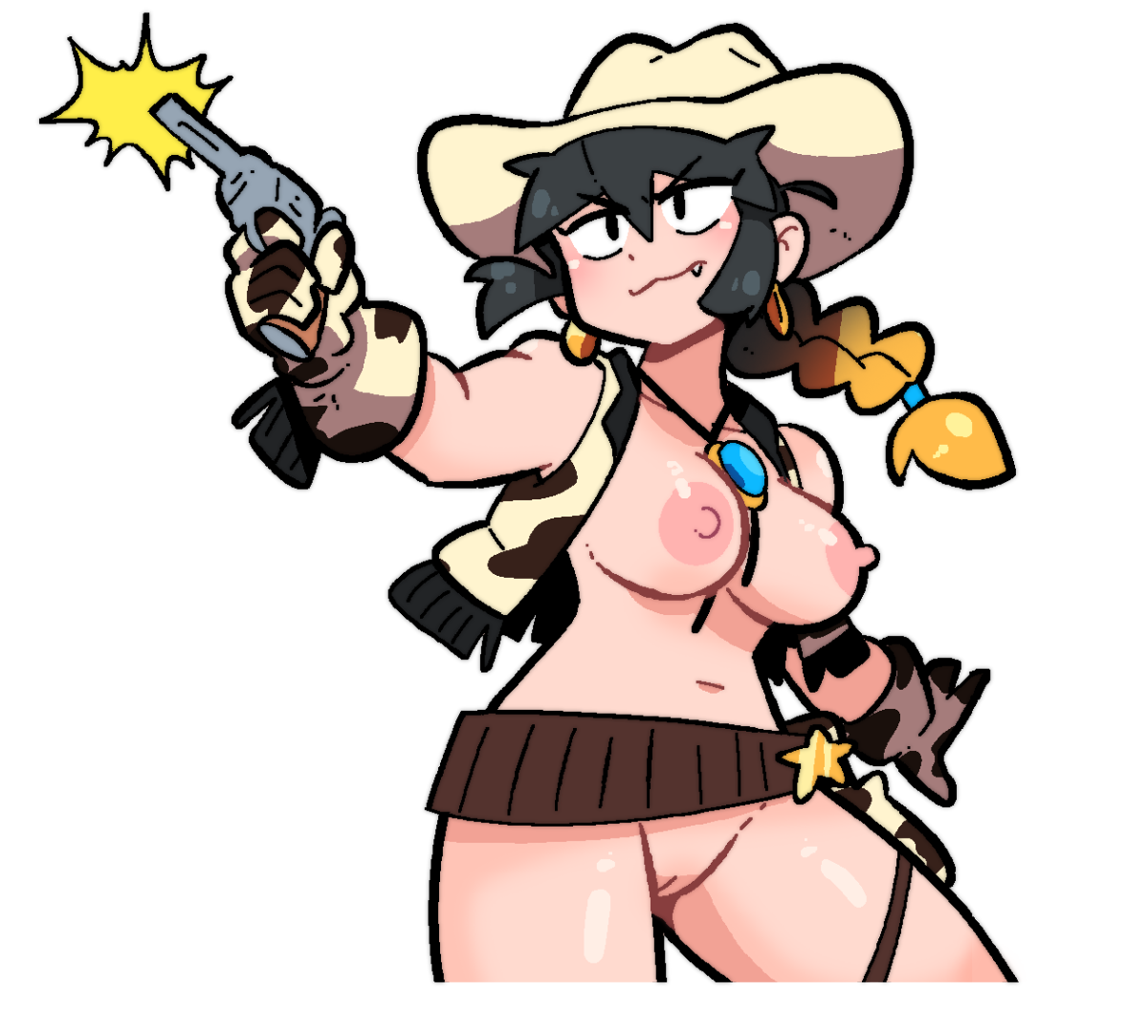 LUCIA BANG BANG COWBOY STICKER! (BRYCE AND SCOTT)
