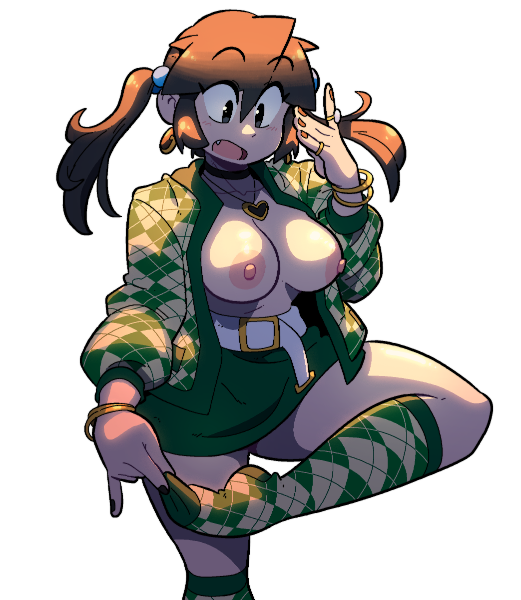 LUCIA GREEN CHECKERED SHIRT STICKER! (VARIANTS) (BRYCE AND SCOTT)