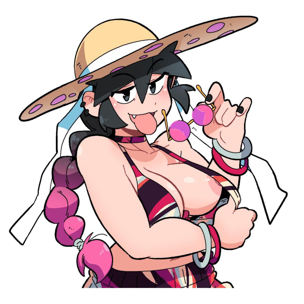 LUCIA TONGUE OUT STICKER! (BRYCE AND SCOTT)