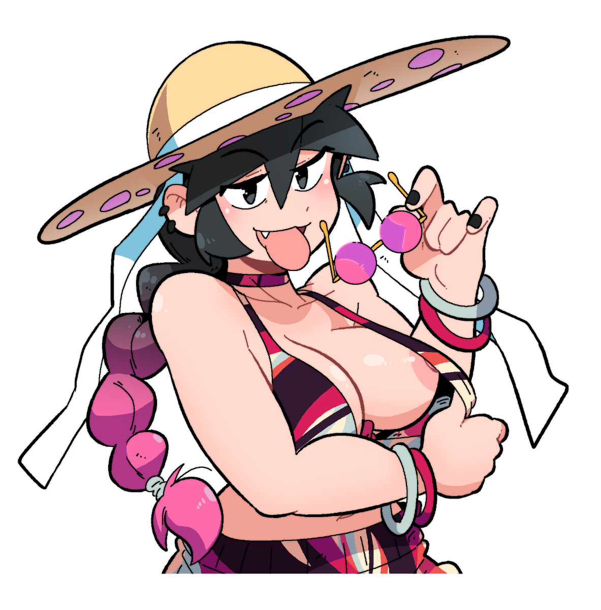 LUCIA TONGUE OUT STICKER! (BRYCE AND SCOTT)