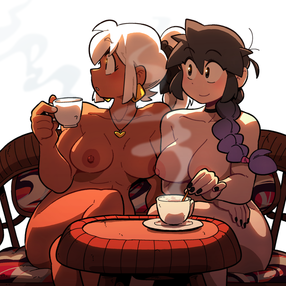 LUCIA AND MIA TEA TIME STICKER! (BRYCE AND SCOTT)