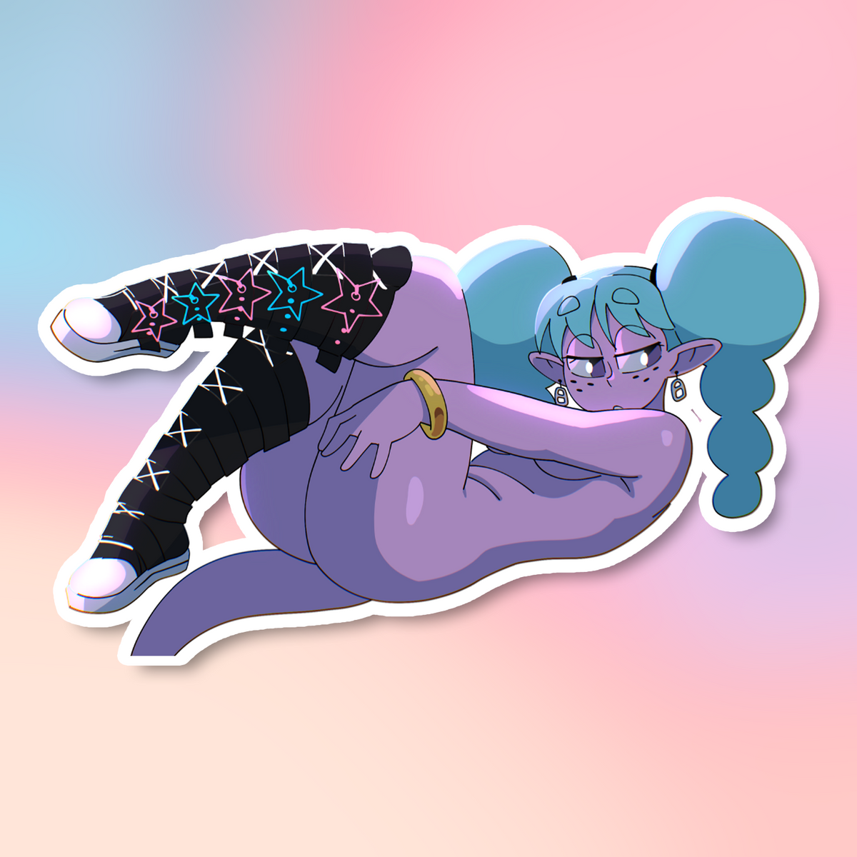 POPPY NUDE STICKER! (QUINTZEEE)