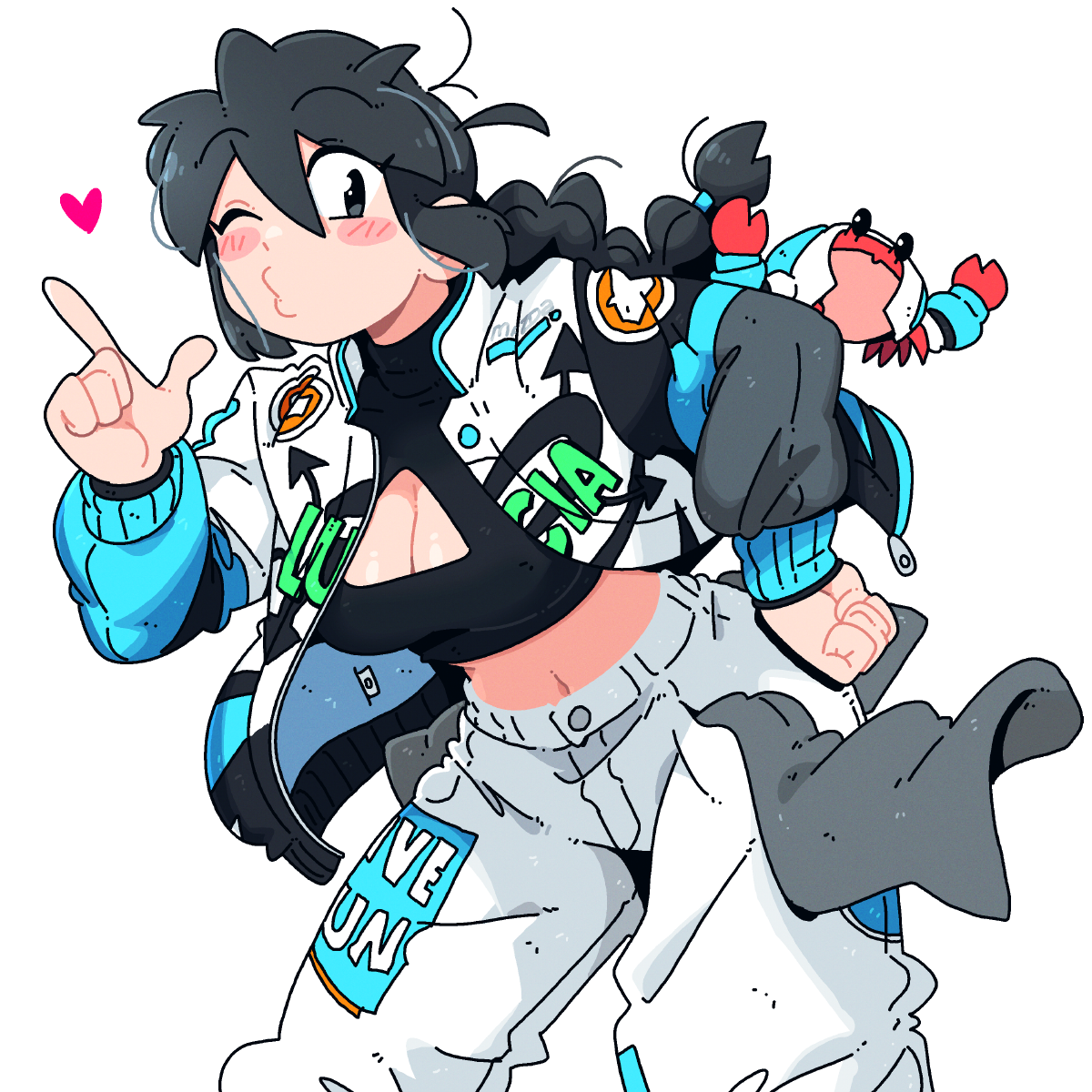 RACING JACKET LUCIA STICKER (BRYCE AND SCOTT)