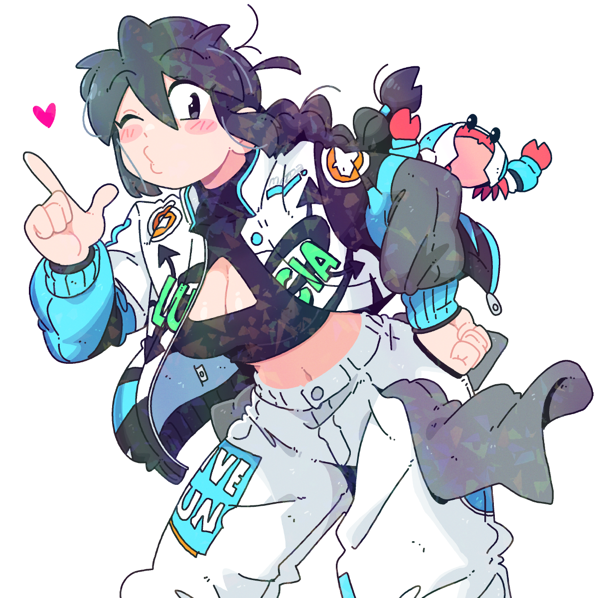 RACING JACKET LUCIA STICKER (BRYCE AND SCOTT)