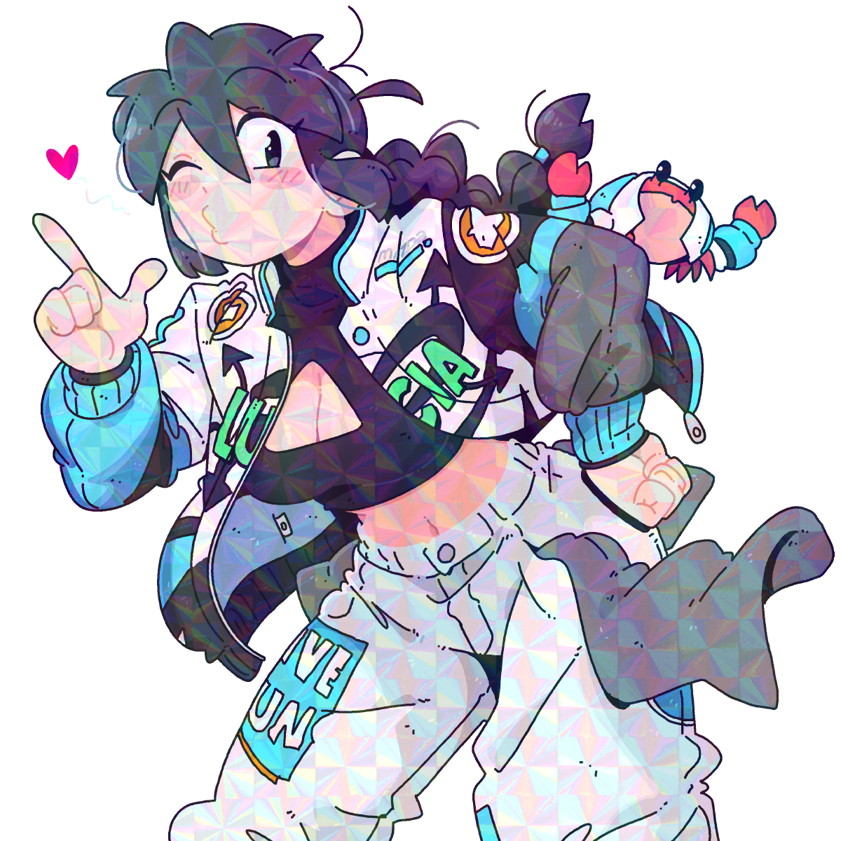 RACING JACKET LUCIA STICKER (BRYCE AND SCOTT)