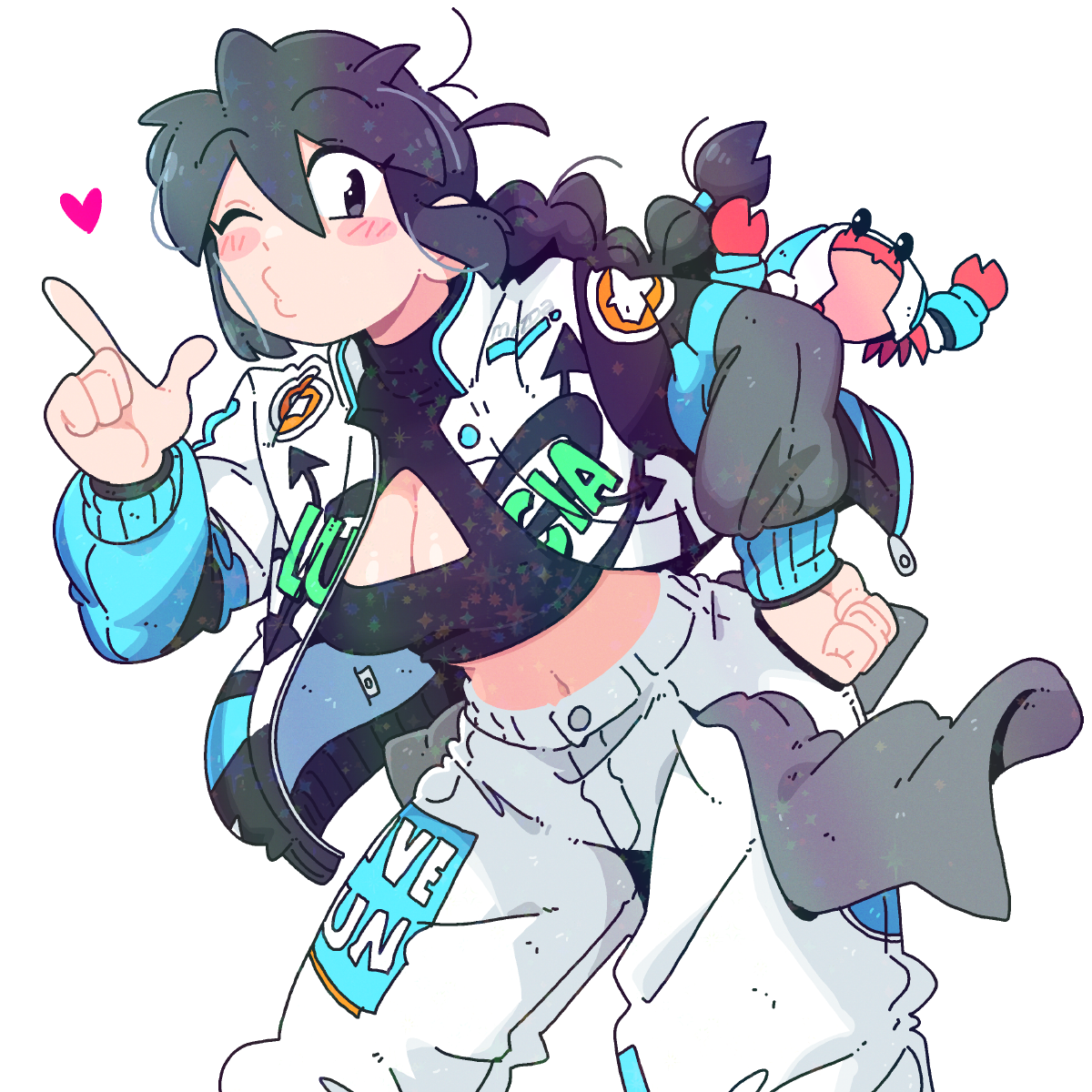 RACING JACKET LUCIA STICKER (BRYCE AND SCOTT)