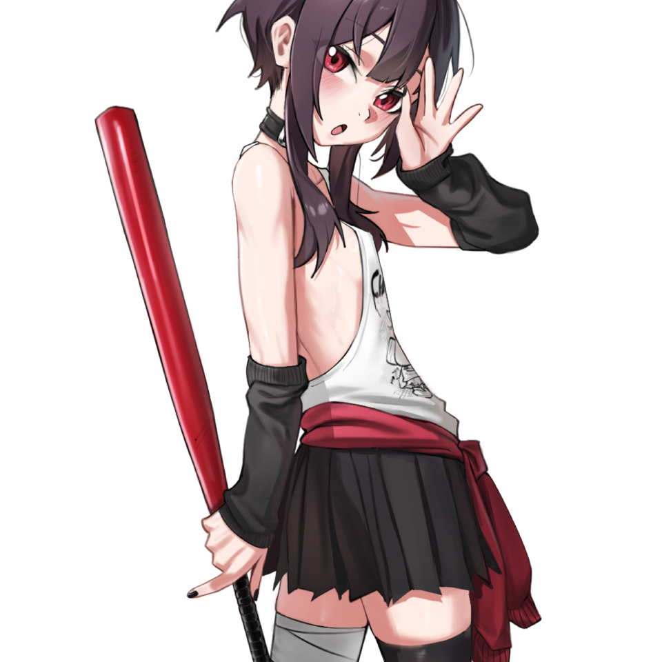 SASSY TANK TOP 2 STICKER (WALIGNER)