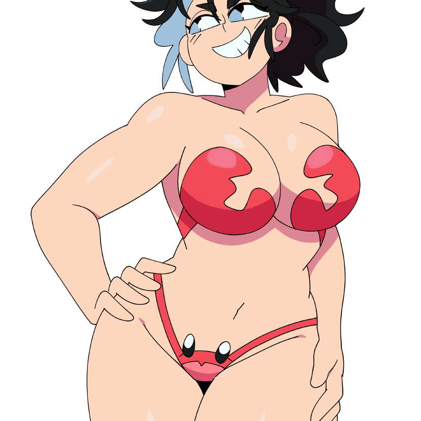 SHO CRAB BIKINI STICKER! (QUINTZEEE)