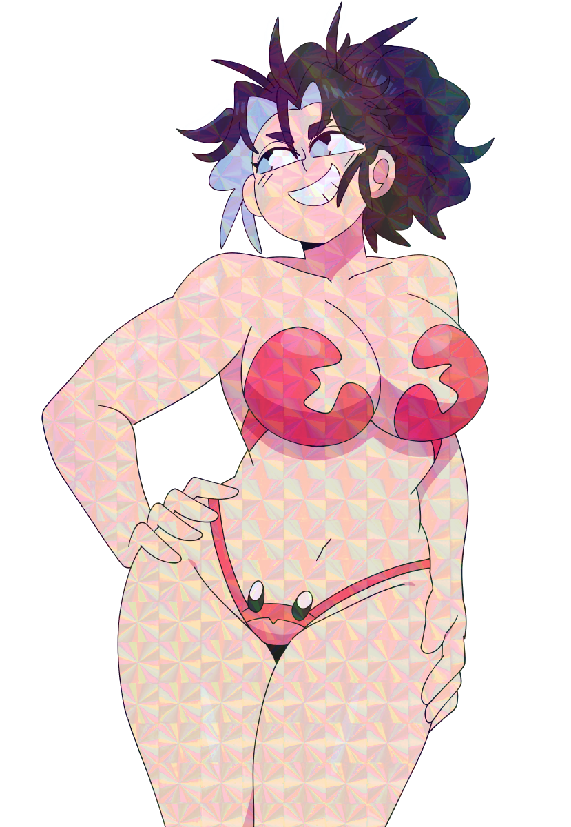 SHO CRAB BIKINI STICKER! (QUINTZEEE)