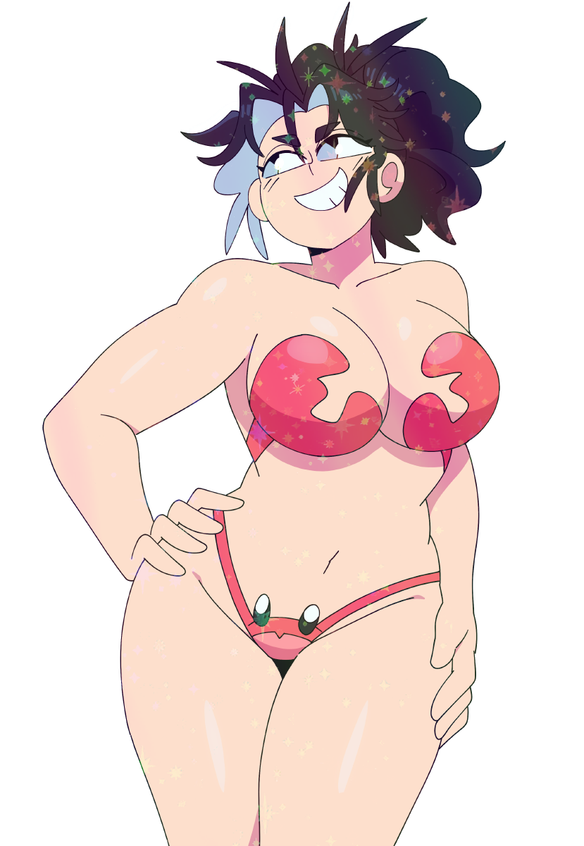 SHO CRAB BIKINI STICKER! (QUINTZEEE)