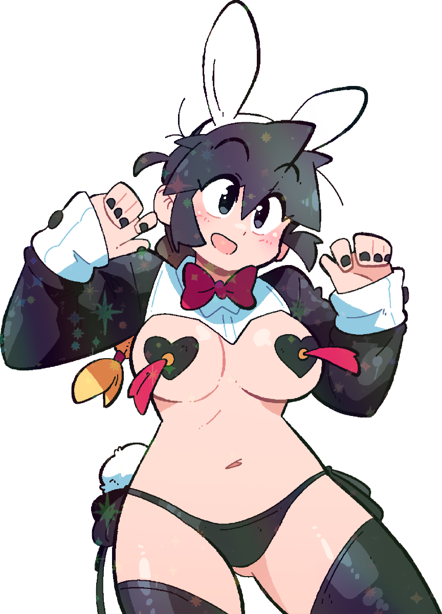LUCIA BUNNY PASTIES STICKER! (BRYCE AND SCOTT)