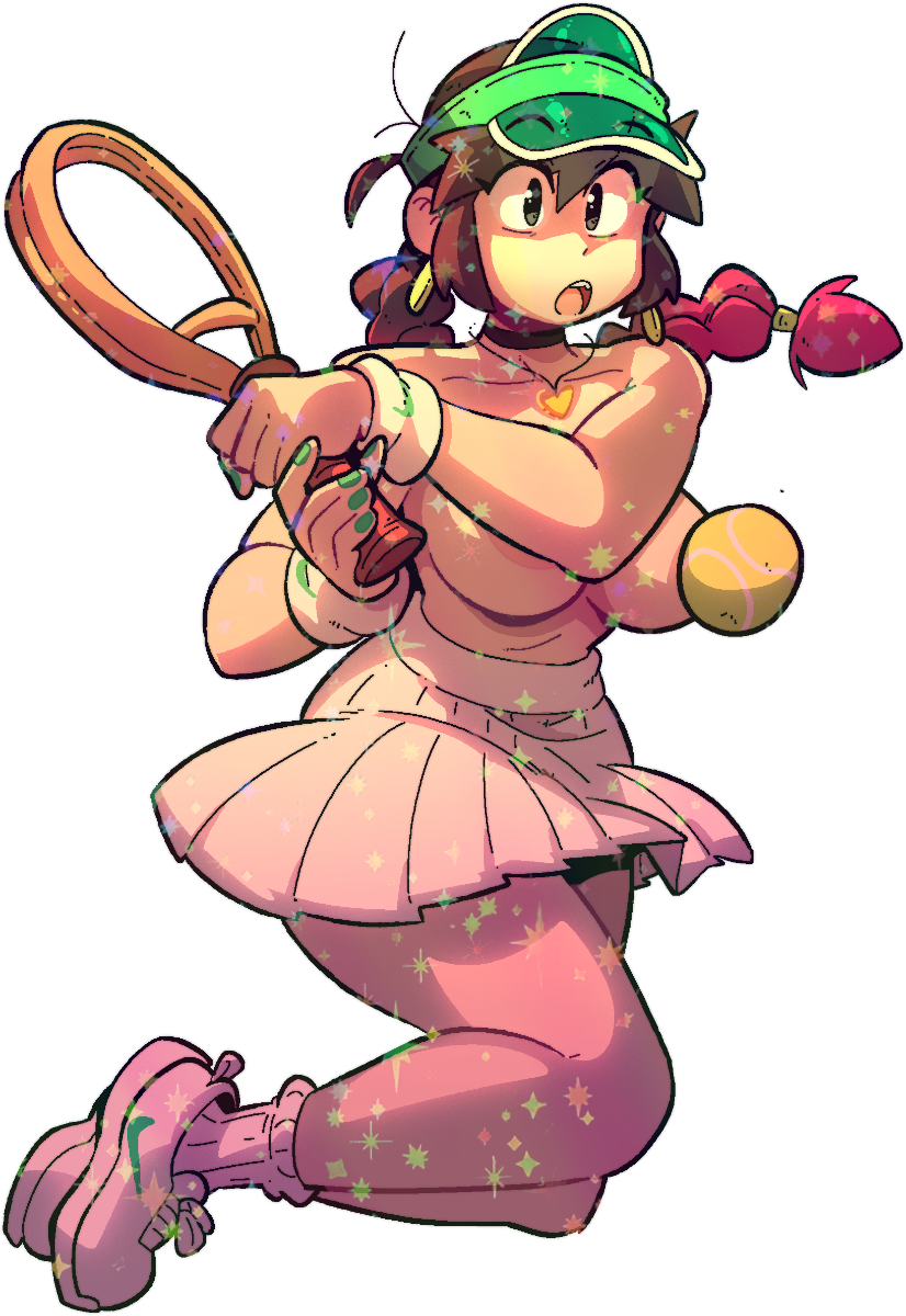 LUCIA TENNIS STICKER! (BRYCE AND SCOTT!)