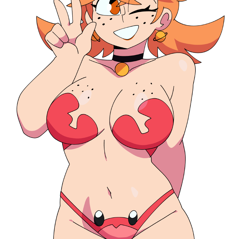 POLLY CRAB BIKINI STICKER! (QUINTZEEE)