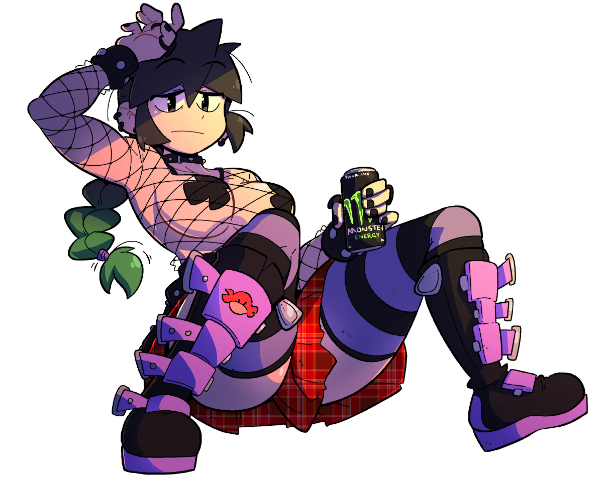 LUCIA GOTH STICKER! (BRYCE AND SCOTT!)