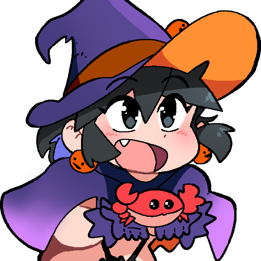 LUCIA HALLOWEEN CHIBI STICKER! (BRYCE AND SCOTT!)