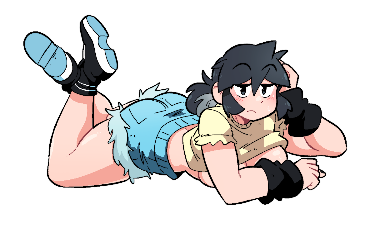LUCIA LAYING DOWN STICKER! (BRYCE AND SCOTT!)