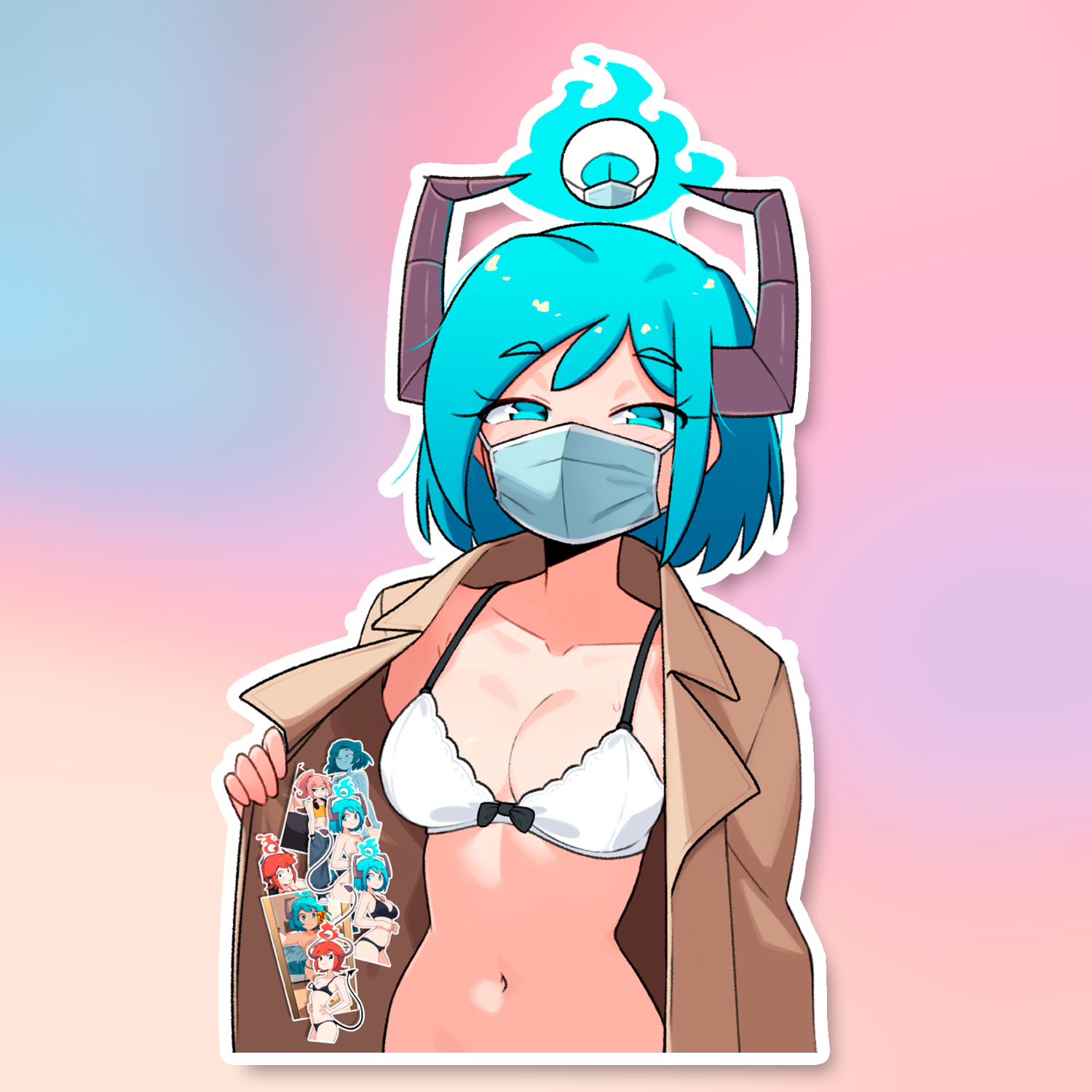 SYNN JACKET STICKER! (TOBIAS WHELLER)