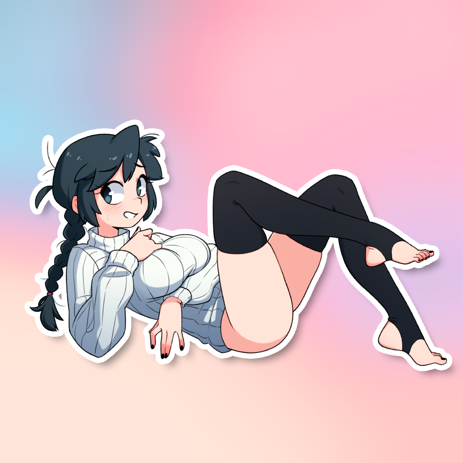 TOBIAS WHELLER LUCIA STICKER! (VARIANTS) (BRYCE AND SCOTT)