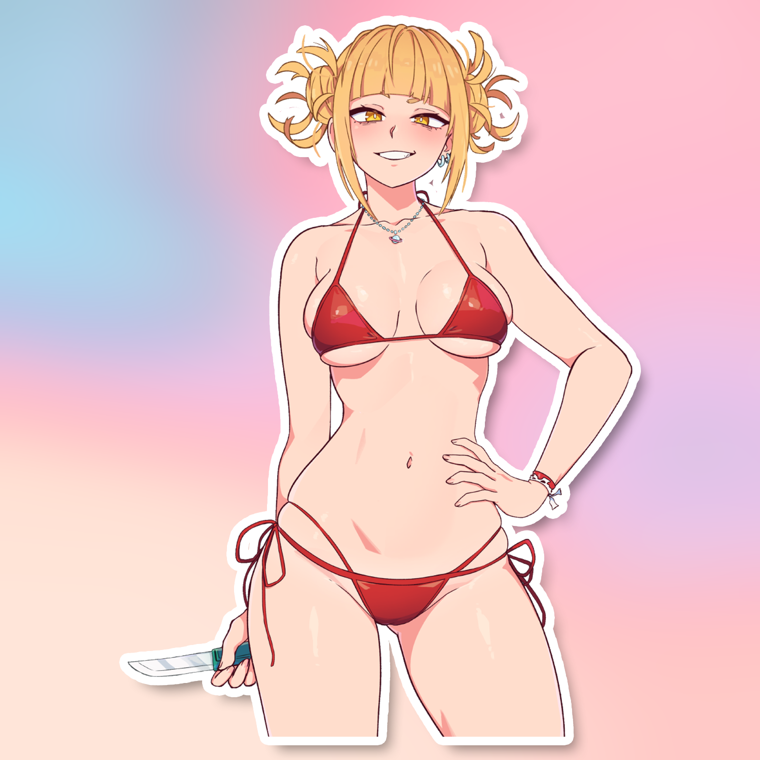 TOGA BIKINI STICKER! (DASHI)