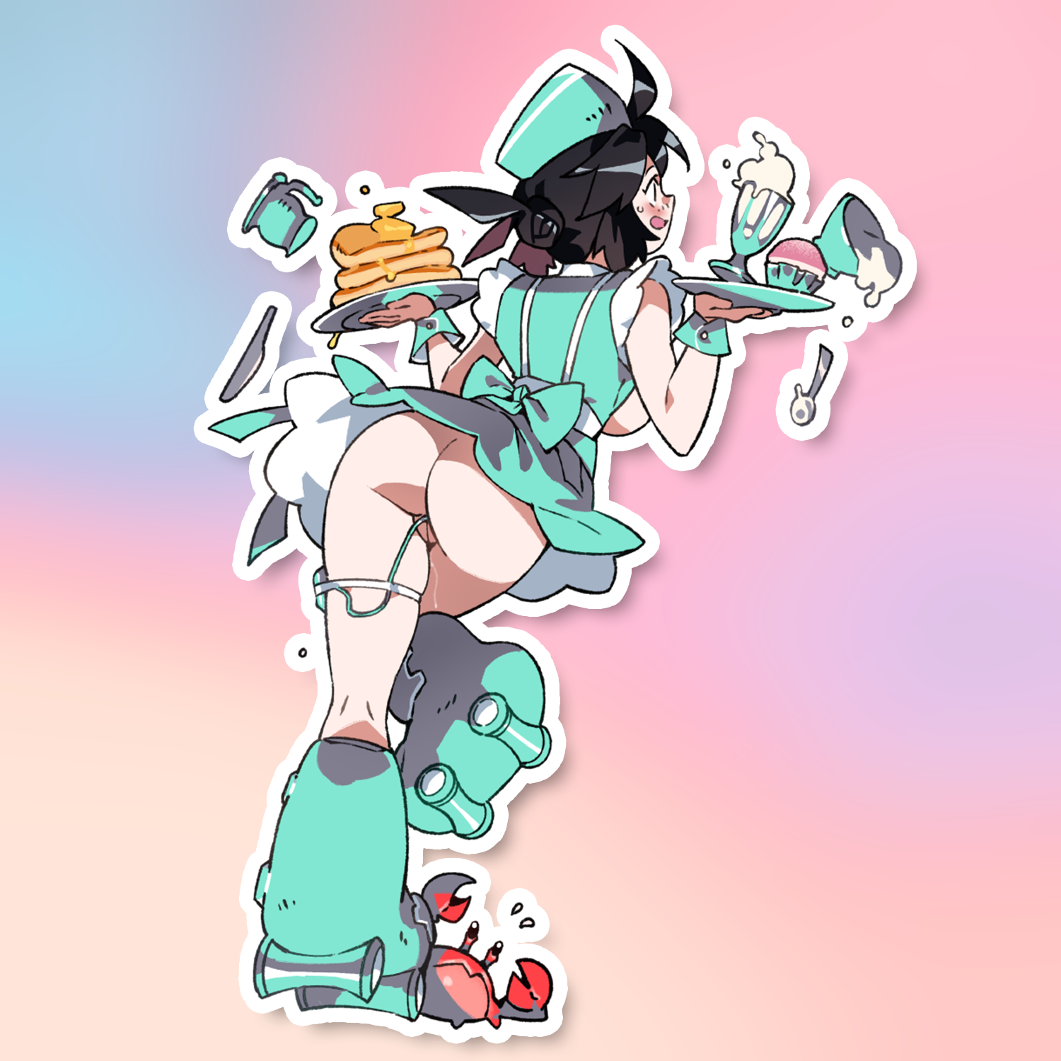 WAITRESS LUCIA BY TYPO (BRYCE AND SCOTT)