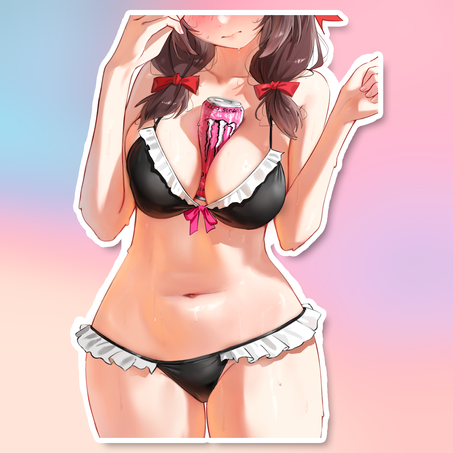 YUNYUN BIKINI STICKER! (WALIGNER)