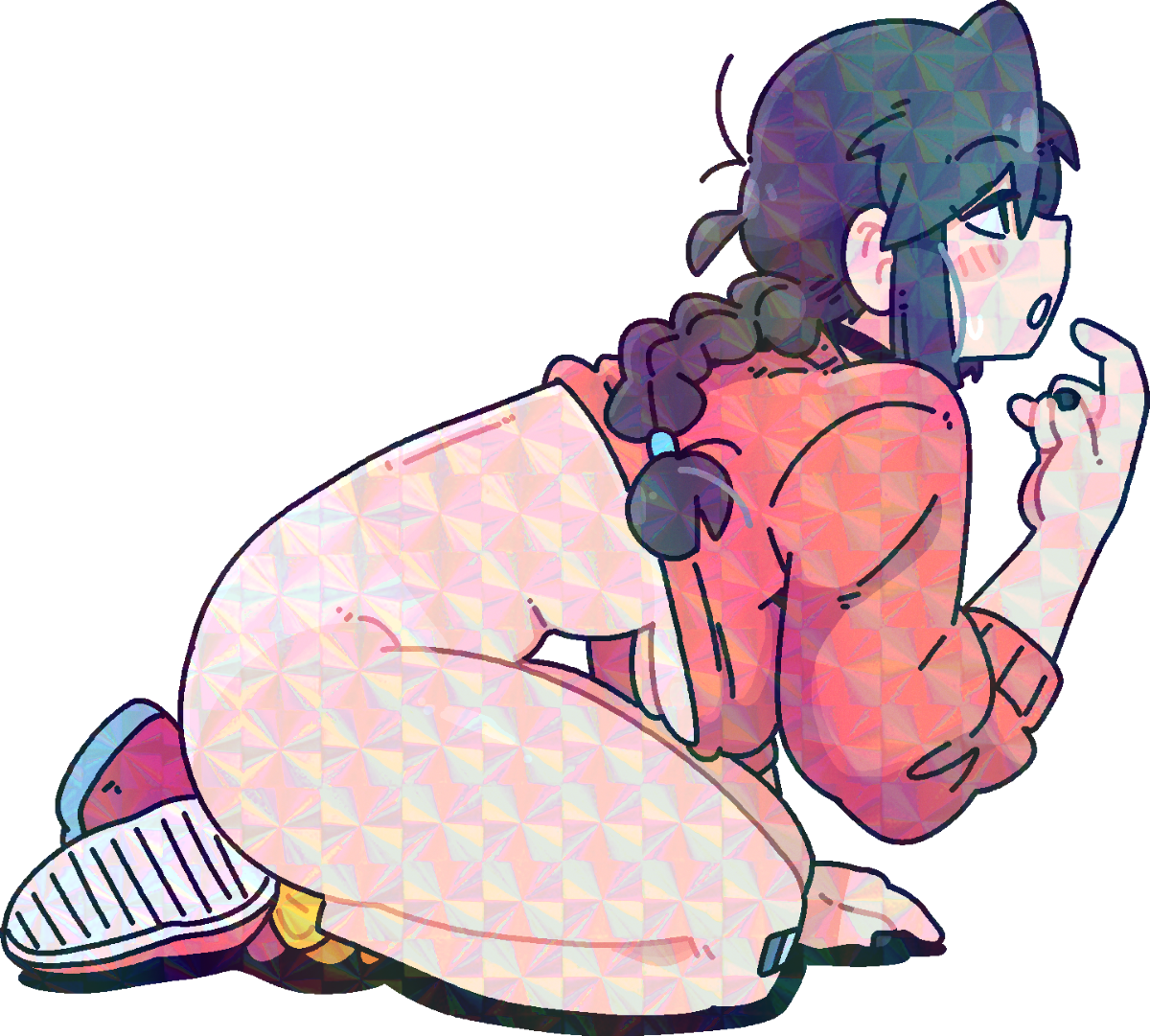 CURIOUS LUCIA STICKER! (BRYCE AND SCOTT)