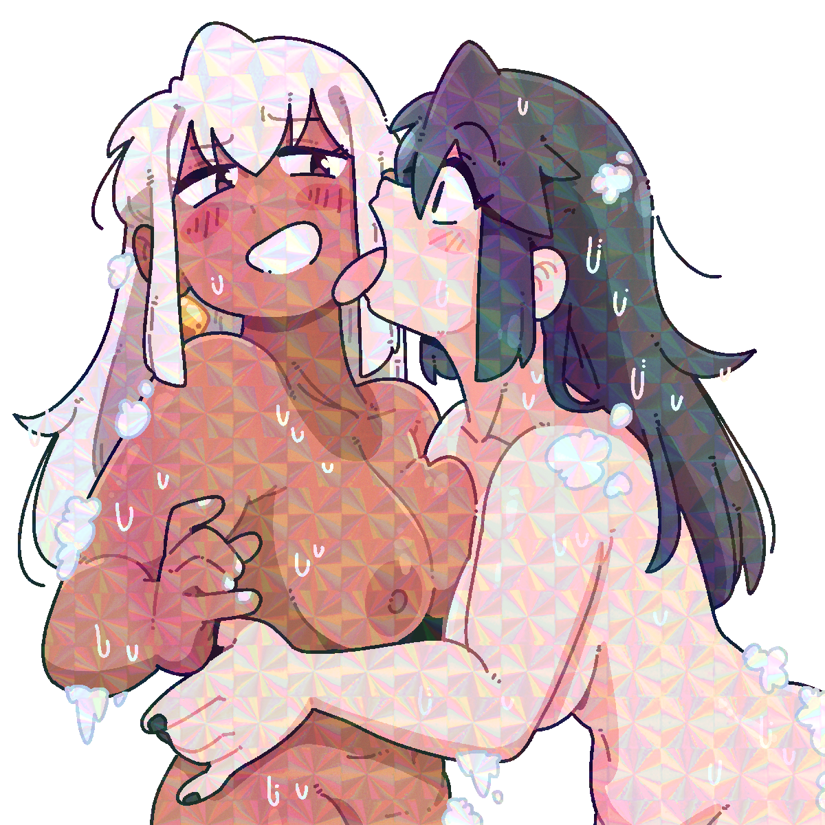 SHOWER LICK STICKER! (BRYCE AND SCOTT)